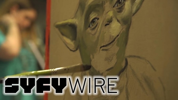 How to Paint Yoda from Star Wars | SYFY WIRE