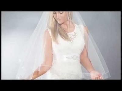 How To Secure A Drop Veil In Your Hair | Wedding Veils | BlancaVeils.com