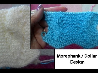 Morephank . Dollar design for Ladies or Gents Sweater Knitting Design no #69