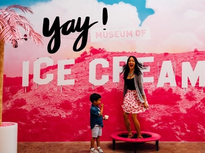 Museum of Ice Cream + Scrapbook Layout