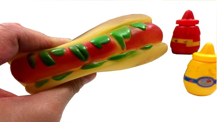 Play Doh DIY Creative How To Make Hot Dog Easy Handmade Playdough