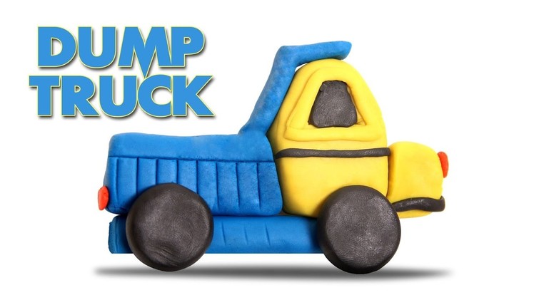 Play Doh Dump Truck | Learn Construction Vehicles For Kids  | How To Make Construction Vehicle