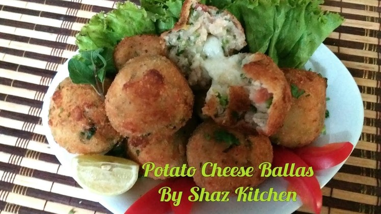 Potato Cheese Balls_Ramadan Special Recipe(In Urdu.Hindi)How To Make Cheese Loaded Mash Potato Balls