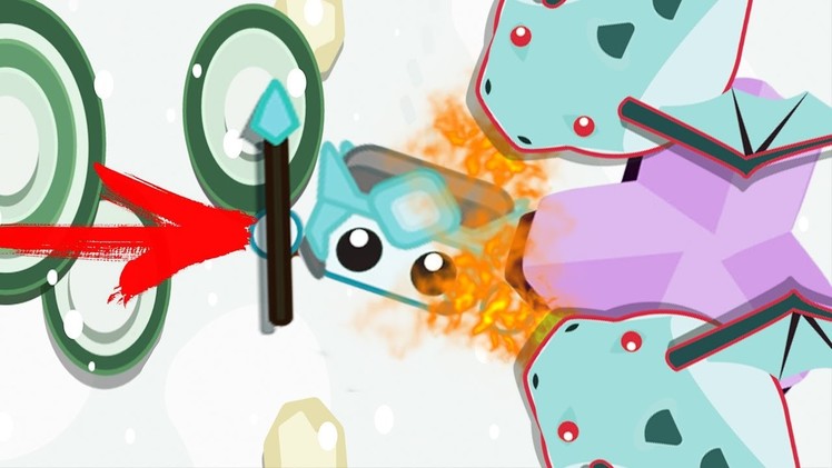 Starve.io - HOW TO GET THE AMETHYST?HOW TO WIN THE DRAGON?