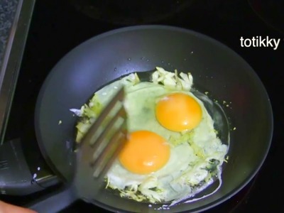 Thai Scrambled Eggs : Thai Food Part 43 : How to Make Thai Food at Home