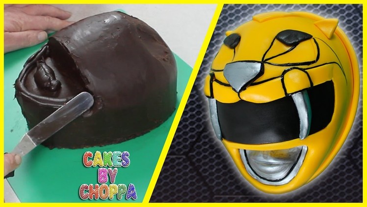 Yellow Power Ranger Cake (How To) || Feat. Jayden Rodrigues
