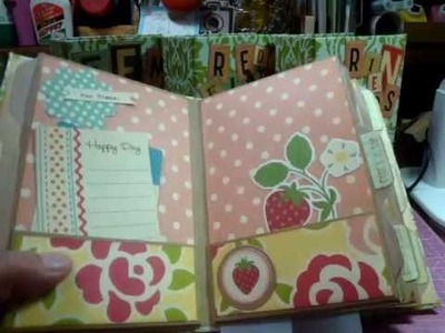 4 mini albums I made for my friends as gifts - scrapbooking mini album