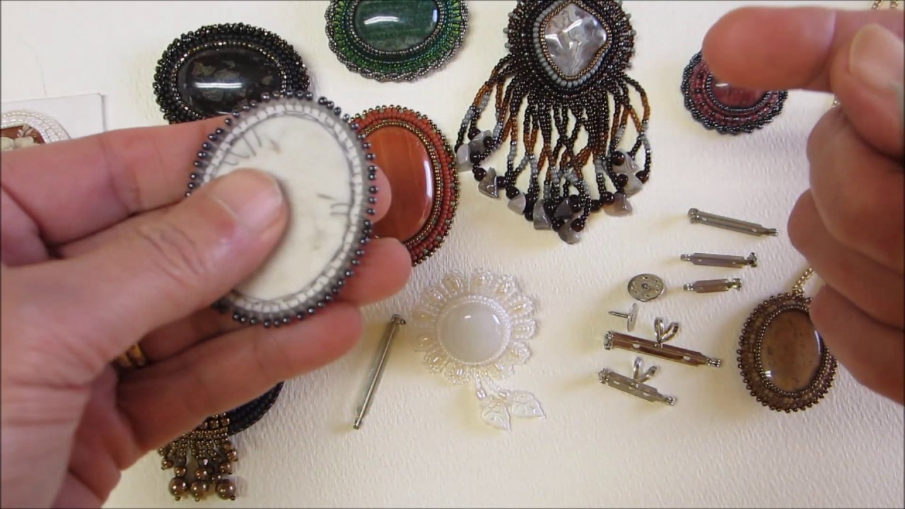 Bead Embroidery Creating a Pin by Jamie Cloud Eakin