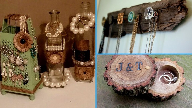 ✴DIY | Jewelry Organizer. 40 creative Ideas for jewelry holder (Cute and Easy!!)✴