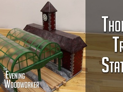 DIY Train Station from Thomas the Tank Engine