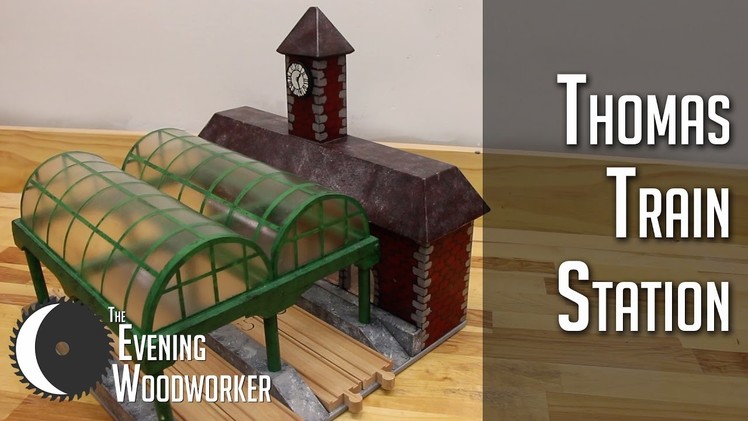 DIY Train Station from Thomas the Tank Engine