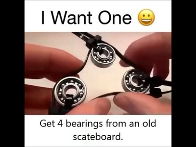 Easy Do It Yourself Fidget Spinner! - DIY Hand Spinner