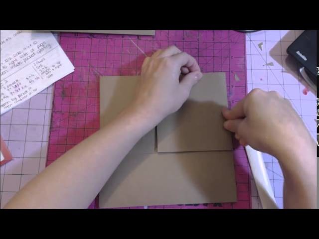 Good Day Sunshine - Page assembly part 1 mini album tutorial