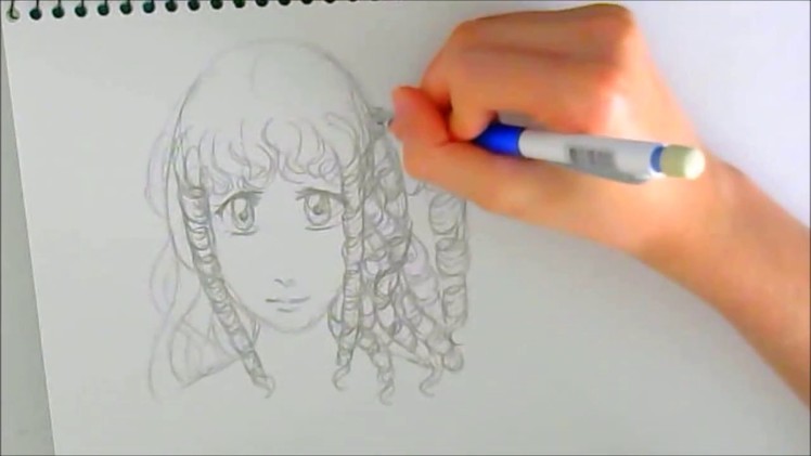 How to Draw Curly Anime Hair [Easy and Simple Tutorial!] + Discussion?