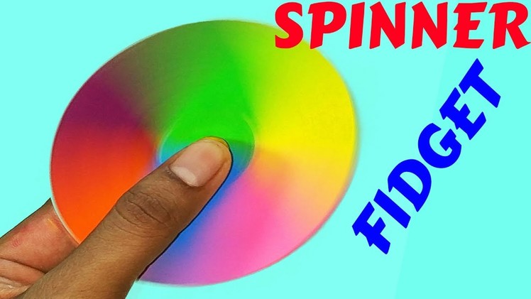How To Make A Fidget Spinner Without Bearing  | Diy Paper Fidget Spinner Without Bearing |