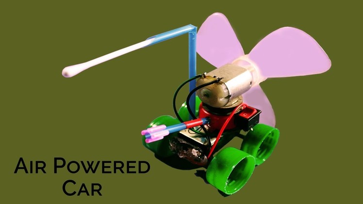 How to Make DIY Mini Air Powered Car-|Powered Car||Electric Car||Toy Car