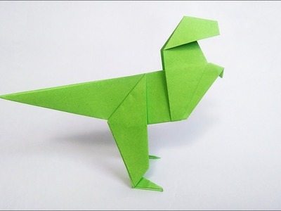 How to make: Origami Dinosaur