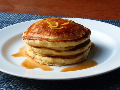 Lemon Ricotta Pancakes - Easy Lemon Pancakes Recipe