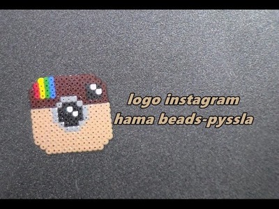 Logo instagram hama beads-pyssla ||kamipucca||