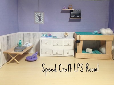 LPS: Speed Craft Turquoise & Lavender Room!