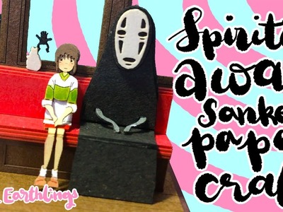 Miniatuart Kit Studio Ghibli Series : Spirited Away Paper Craft DIY