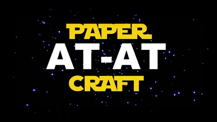 Papercraft AT-AT (Big)