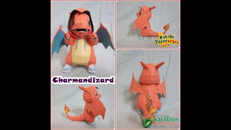 Pokemon Papercraft~Charmander Costume Charizard ~