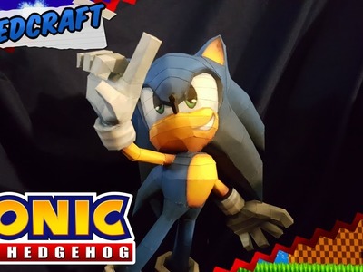 Sonic the Hedgehog PaperCraft ~ Modern Sonic ~