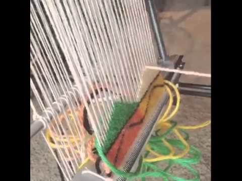 Tapestry Weaving Time-Lapse