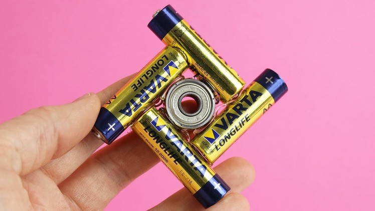 3 DIY Battery Fidget Spinner Hacks!