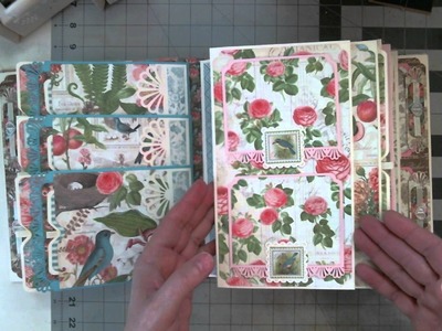 8x10 Mini Album   Graphic 45 Botanical Tea -(Sold)