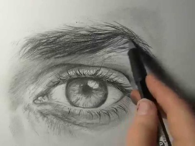 Akiane - "Drawing an Eye" Demo #1