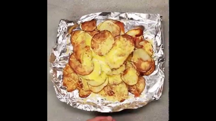 Baked Potato Chip Nachos   Quick Recipes  2015