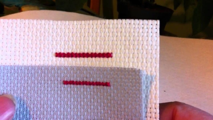 Cross stitch fabric counts