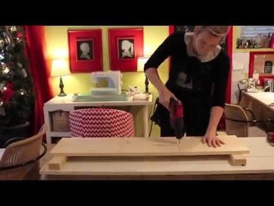 DIY Simple Cubby Bench