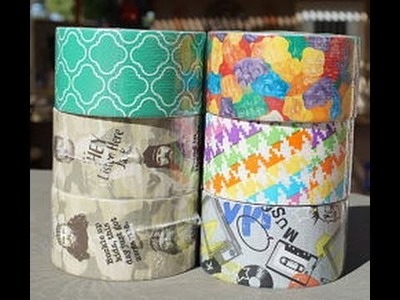 Duct Tape Wallets | Duck Dynasty, Gummy Bears, Neon Houndstooth, Emerald Tiles, Punk Music Duct Tape