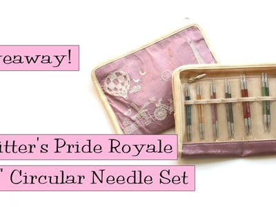 Giveaway! Knitter's Pride Royale 16" Needle Set