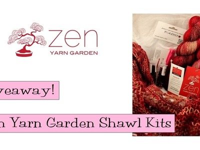 Giveaway!   Zen Yarn Garden Shawl Kits
