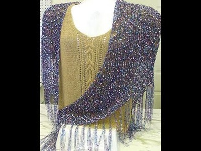 Glitzy Shawl Tips and Tricks for Finishing