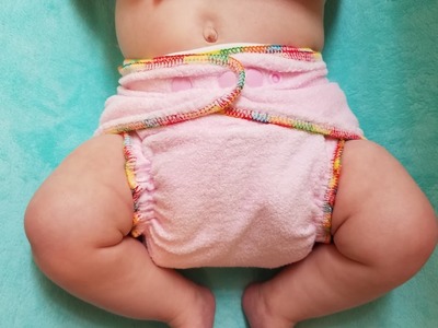 Happy beehinds one size bamboo velour fitted diaper review