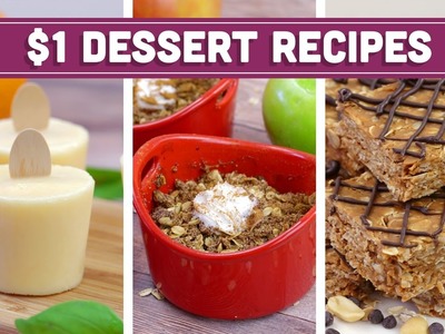 Healthy $1 Dessert Recipes - Easy Budget Meals! - Mind Over Munch