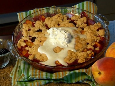 How to Cook a Blackberry Peach Cobbler | P. Allen Smith Cooking Classics