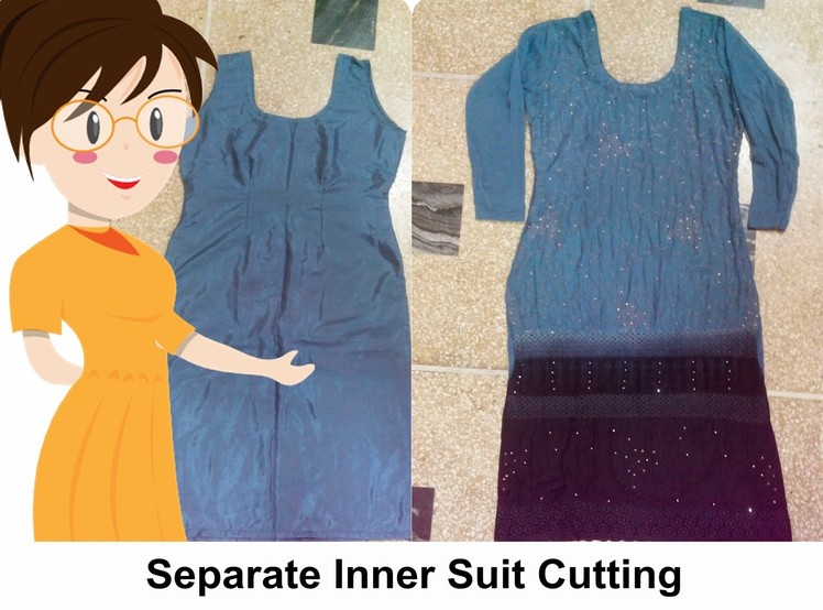 How To Cut Separate Inner Suit - Tailoring With Usha