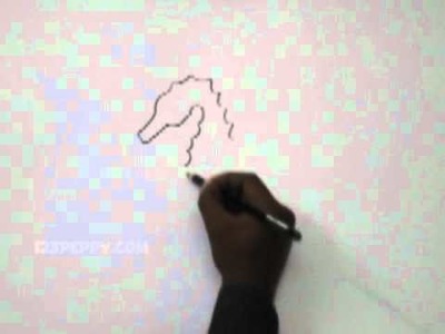 How to Draw a Sea Horse