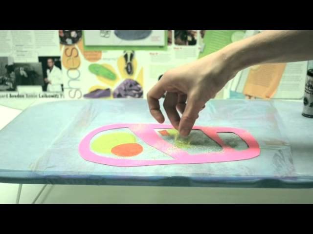 How To Iron Cellophane for Butterfly Wings with Kiki Magazine