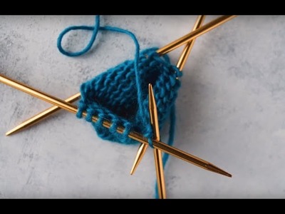How to Knit in the Round Using Double Pointed Needles | AllFreeKnitting