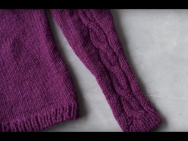 How to Knit Raglan Sleeves