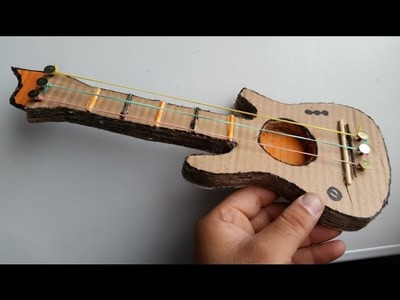 How to make a Cardboard Guitar