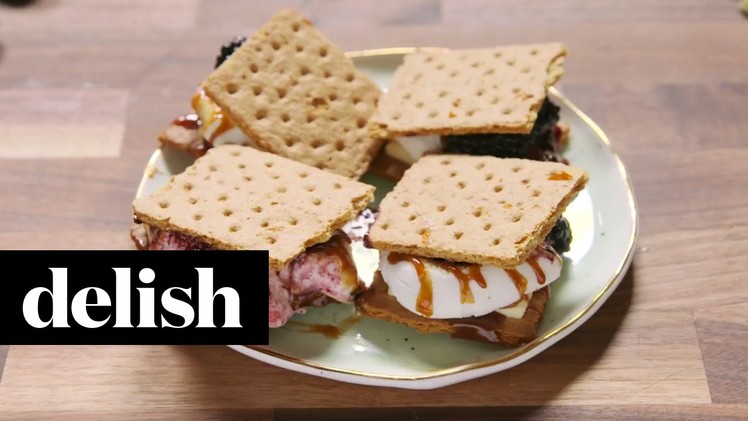 How To Make Blackberry S'Mores | Delish