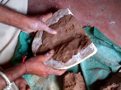 How to make Ganesha Idol with mud. clay - Eco-friendly, easiest, fastest & effective way